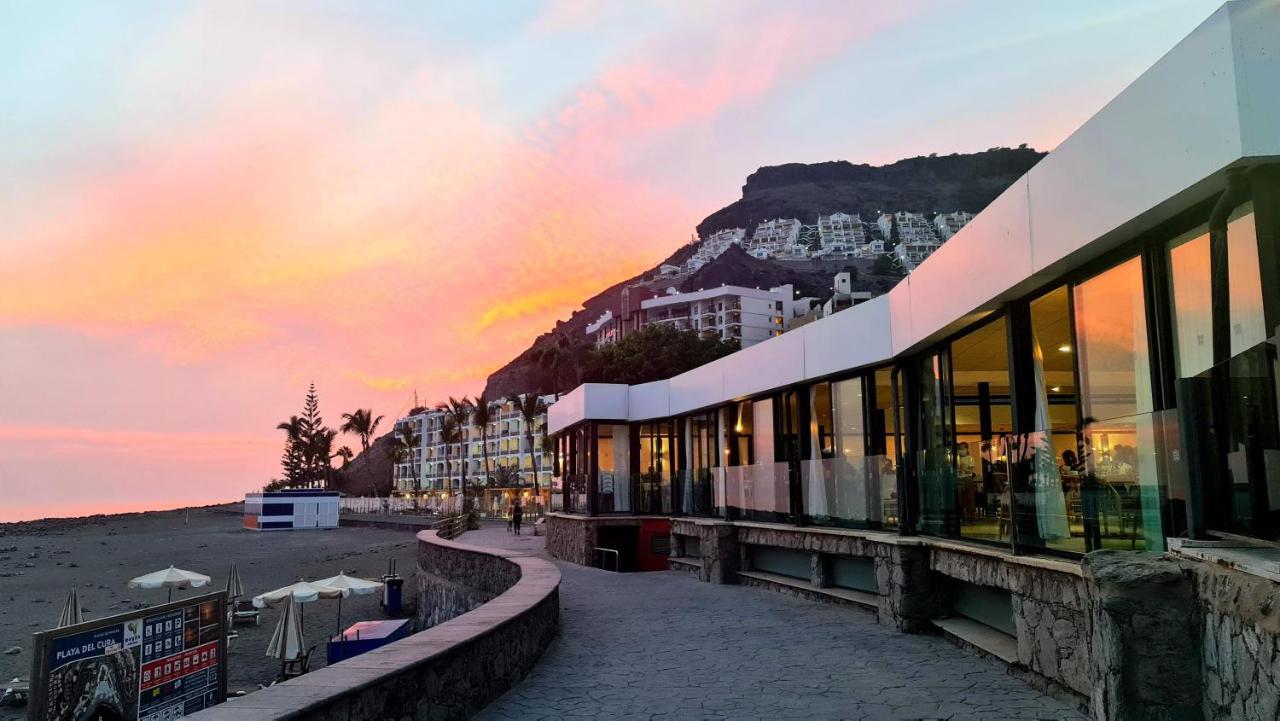 Oceanfront Deluxe-45M,Heated Pools,2Aircondition, 2Tv-65",Dishwasher,600Mb,Lift,Amadores View ! Playa Del Cura  Exterior foto