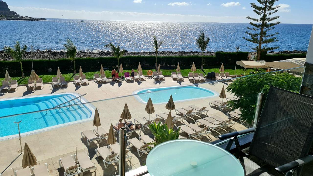 Oceanfront Deluxe-45M,Heated Pools,2Aircondition, 2Tv-65",Dishwasher,600Mb,Lift,Amadores View ! Playa Del Cura  Exterior foto